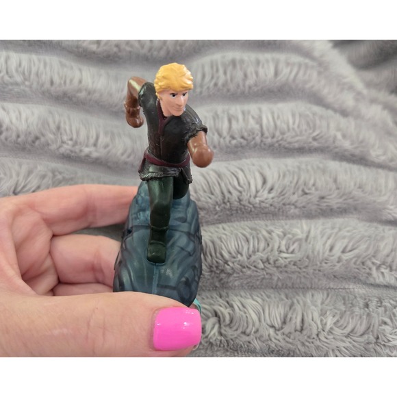 Disney Other - Disney Frozen 2 Kristoff Figure 2019 McDonalds Happy Meal Toy Running Action